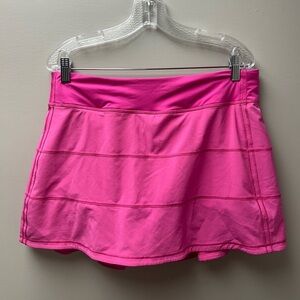 Lululemon‎ Pace Rival Mid-Rise Pow Pink Skirt